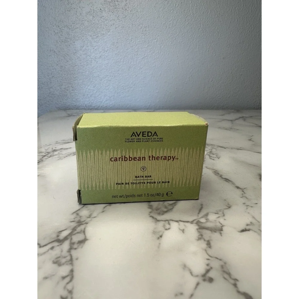 Aveda Caribbean‎ Therapy Bath Bar. Travel Size. Discontinued New Sealed 1.5oz.